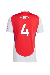 Arsenal Ben White #4 Jalkapallovaatteet Kotipaita 2024-25 Lyhythihainen